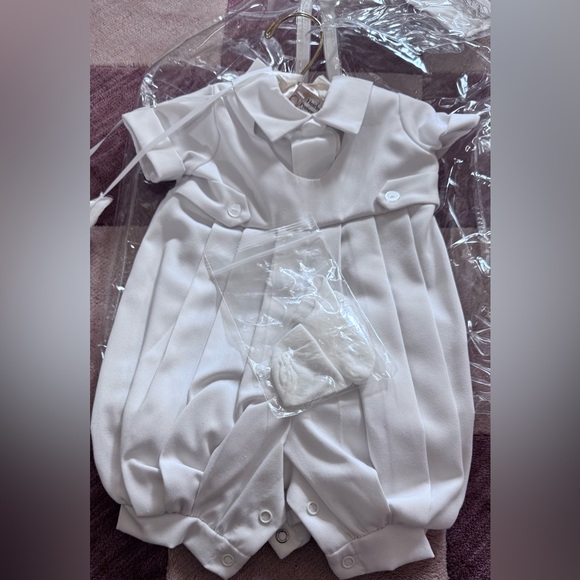 Boy’s Christening Outfit 3 mos - Picture 1 of 6